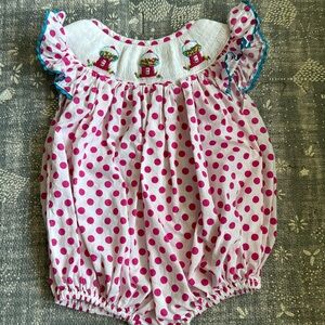 Bubblegum smocked bubble